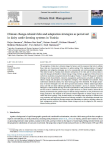 Climate change-related risks and adaptation strategies as perceived in dairy cattle farming systems in Tunisia