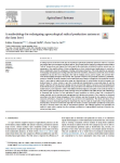 A methodology for redesigning agroecological radical production systems at the farm level