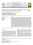 Multi-objective simulation and optimisation of dairy sheep farms: exploring trade-offs between economic and environmental outcomes