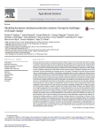 Modeling European ruminant production systems: facing the challenges of climate change