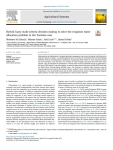 Hybrid fuzzy multi-criteria decision making to solve the irrigation water allocation problem in the Tunisian case