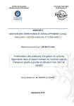 Amélioration des pratiques d’irrigation en cultures légumières dans le bassin versant de l’Authion (cas du Panais en goutte à goutte et utilisation des OAD en salade)