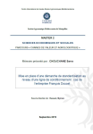 Mise en place d’une démarche de standardisation au niveau d’une ligne de conditionnement : cas de l’entreprise François Doucet