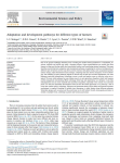 Adaptation and development pathways for different types of farmers