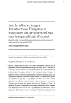 Sous les gölet, les forages. Infrastructures d’irrigation et trajectoires des territoires de l’eau dans la région d’Izmir (Turquie)