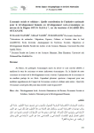 Economie sociale et solidaire : quelle contribution de l’initiative nationale pour le développement humain au développement socio-économique au niveau de la Région SOUSS MASSA ? Cas du territoire d’AGADIR IDA OUTANANE