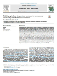 Modelling agricultural nitrogen losses to enhance the environmental sustainability under Mediterranean conditions