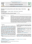 Modelling food sourcing decisions under climate change: a data-driven approach