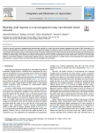 Modeling yield response to crop management using convolutional neural networks