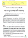 Impacts des canicules sur les contraintes environnementales dans la région de Béchar