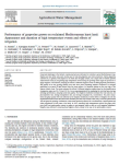 Performance of grapevine grown on reclaimed Mediterranean karst land: appearance and duration of high temperature events and effects of irrigation