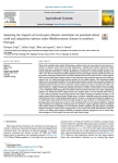 Assessing the impacts of recent-past climatic constraints on potential wheat yield and adaptation options under Mediterranean climate in southern Portugal