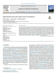 Dispositional traits and organic food consumption