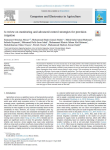 A review on monitoring and advanced control strategies for precision irrigation