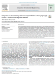 Integration of environmental and social responsibilities in managing supply chains: a mathematical modeling approach