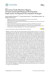 Romania’s south-muntenia region, towards sustainable regional development. Implications for regional development strategies