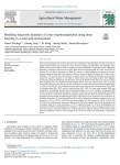 Modeling long-term dynamics of crop evapotranspiration using deep learning in a semi-arid environment