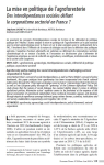 La mise en politique de l’agroforesterie. Des interdépendances sociales défiant le corporatisme sectoriel en France ?