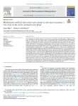 Modeling the artificial lake-surface area change in arid agro-ecosystem : a case study in the newly reclaimed area, Egypt