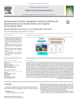 Evaluating water resources management scenarios considering the hierarchical structure of decision-makers and ecosystem services-based criteria