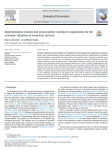 Implementation context and science-policy interfaces: implications for the economic valuation of ecosystem services