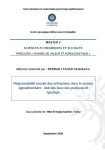 Responsabilité sociale des entreprises dans le secteur agroalimentaire : état des lieux des pratiques et typologie