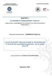 Le suivi-évaluation dans les projets de développement à l’échelle des exploitations agricoles : cas du projet PACTE