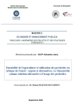 Durabilité de l'agriculture et utilisation des pesticides en Afrique de l'ouest : enjeux et alternatives. Le biocontrôle comme solution alternative à l'usage des pesticides