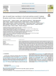 How do small farms contribute to food and nutrition security? Linking European small farms, strategies and outcomes in territorial food systems