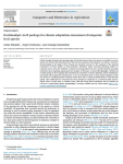 fruclimadapt: an R package for climate adaptation assessment of temperate fruit species