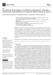 The role of technology in greenhouse agriculture: towards a sustainable intensification in Campo de Dalías (Almería, Spain)