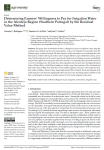 Determining farmers' willingness to pay for irrigation water in the Alentejo Region (Southern Portugal) by the residual value method