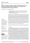 Impact of climate change on agricultural development in a closed groundwater-driven basin: a case study of the Siwa Region, Western Desert of Egypt