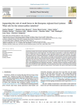 Supporting the role of small farms in the European regional food systems: what role for the science-policy interface?