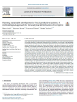 Planning sustainable development of local productive systems: a methodological approach for the analytical identification of Ecoregions