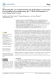 Measuring the level of environmental performance on coastal environment before and during the COVID-19 pandemic: a case study from Cyprus