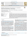 Identifying agricultural areas with potential for city connections: a regional-scale methodology for urban planning