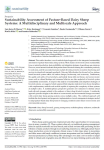 Sustainability assessment of pasture-based dairy sheep systems: a multidisciplinary and multiscale approach