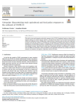 Viewpoint: Characterising early agricultural and food policy responses to the outbreak of COVID-19