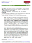 Les appuis de l’action collective mobilisés dans les transitions agroécologiques. Enseignements de l’analyse de cinq collectifs d’agriculteurs en Rhône-Alpes