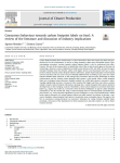 Consumers behaviour towards carbon footprint labels on food: a review of the literature and discussion of industry implications