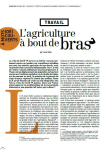 Travail - L'agricutlure à bout de bras