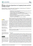 Benefits of circular agriculture for cropping systems and soil fertility in oases