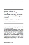 Politique publique et développement des chaînes alimentaires courtes de proximité : une analyse des PDR de la Région Occitanie