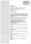 Durabilité des agrosystèmes oasiens : évaluation et perspectives de développement. Cas de la palmeraie de Ouargla (Algérie)