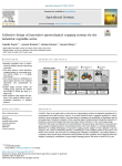 Collective design of innovative agroecological cropping systems for the industrial vegetable sector