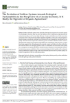 The evolution of soilless systems towards ecological sustainability in the perspective of a circular economy. Is it really the opposite of organic agriculture?