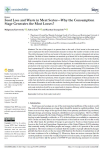 Food loss and waste in meat sector — Why the consumption stage generates the most losses?