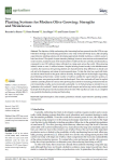 Planting systems for modern olive growing: strengths and weaknesses