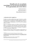 Identificación de necesidades tecnológicas en los procesos productivos de la agroindustria del cerdo ibérico